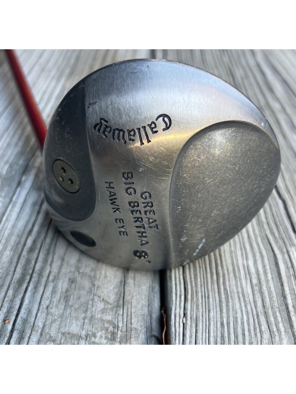Callaway Great Big Bertha Hawk Eye Driver Right Handed 8 Degree Graphite